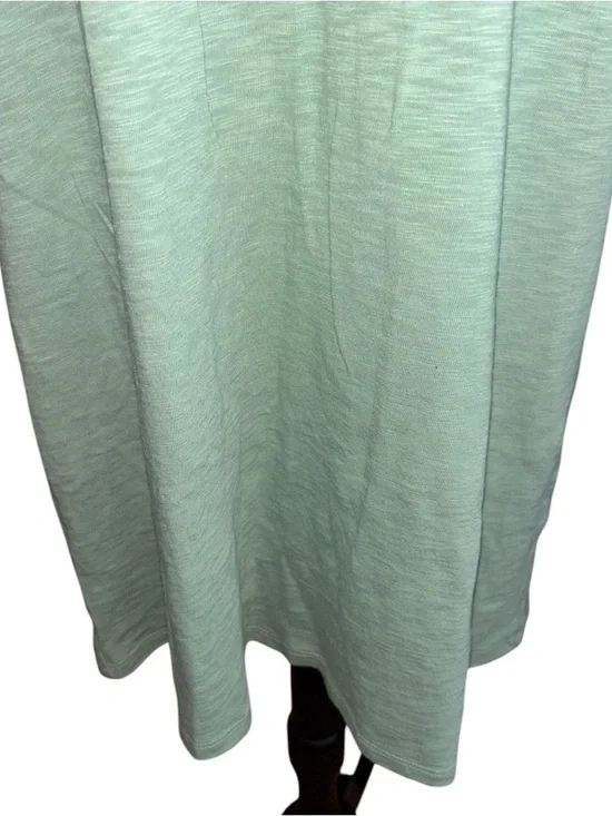 NWT Mint Green Short Sleeve Tee Dress, P2P:21.5-24”, L:37” - Picture 5 of 7